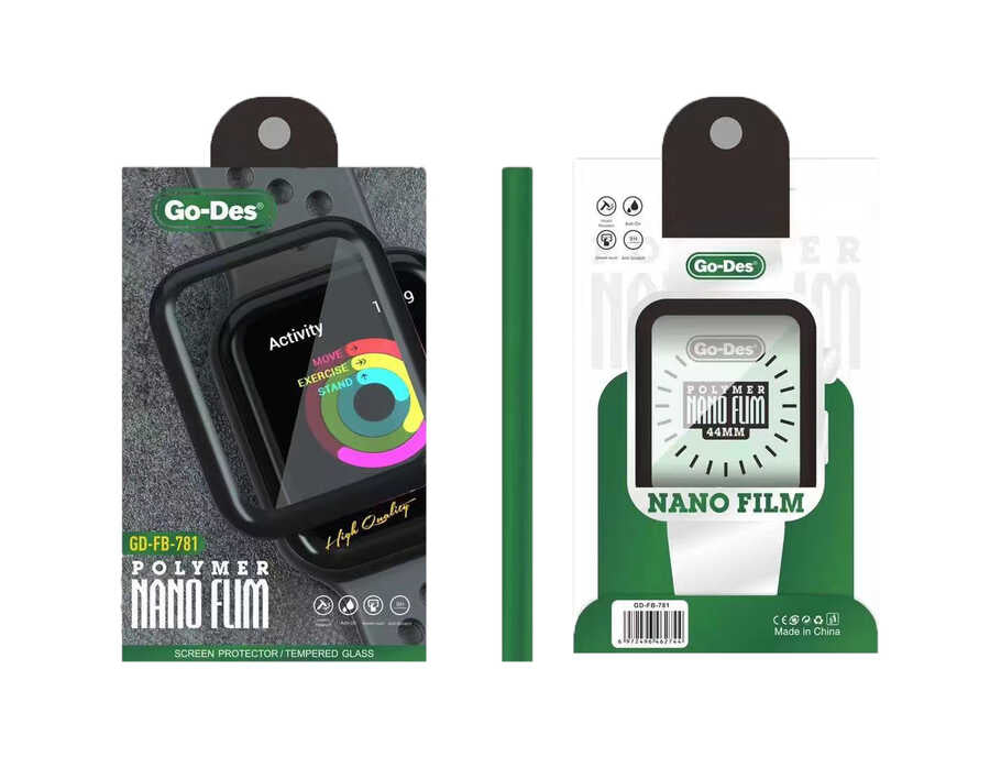 Go-Des Apple Watch 7 45mm 2 in 1 Ekran Koruyucu - 5 Go-Des Apple Watch 7 45mm 2 in 1 Ekran Koruyucu - 5